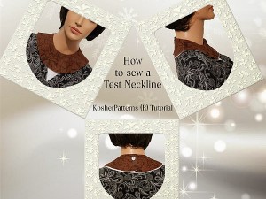 How to Sew a Test Neckline Tutorial