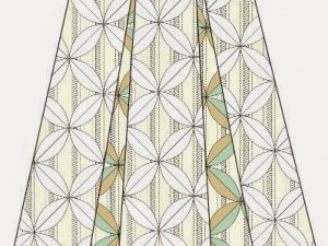 How to Sew Multi-paneled Box-pleated Skirt with Underlay