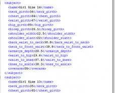 XML Profile Sample