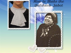 How to Sew the Batsheva Jabot