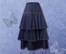 Layered Tiered Skirt