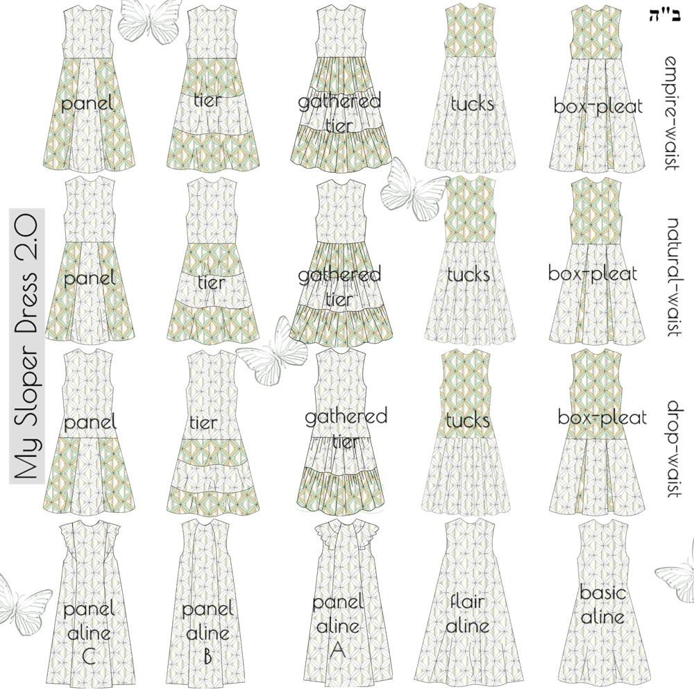 drop waist dress pattern