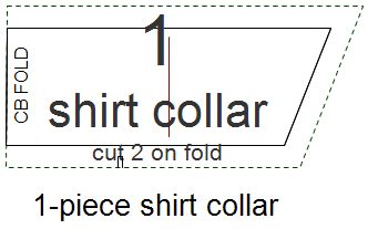 Traditional Full-roll Collar Pattern