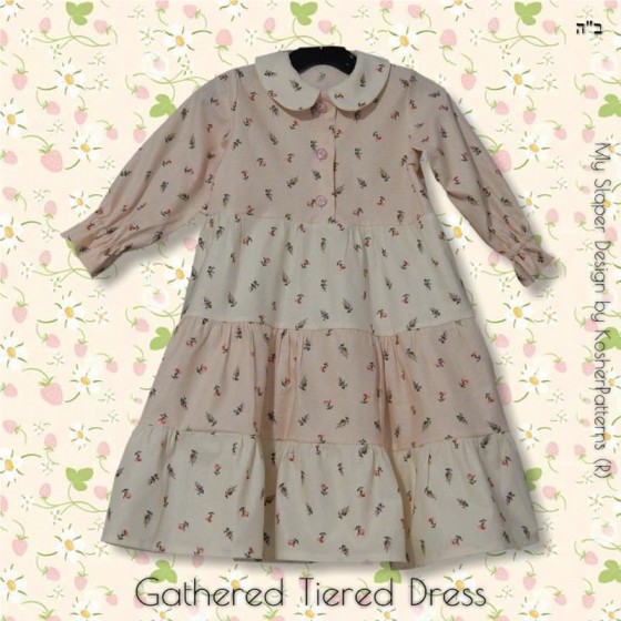 Gathered Tiers Baby Dress