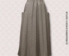 Four-Panel Side-Inset Pocket Skirt