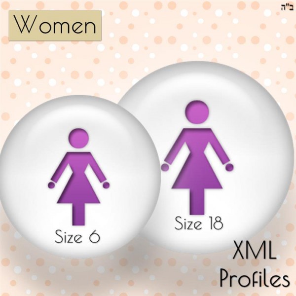 Size Charts for Petite, Average and Tall Women