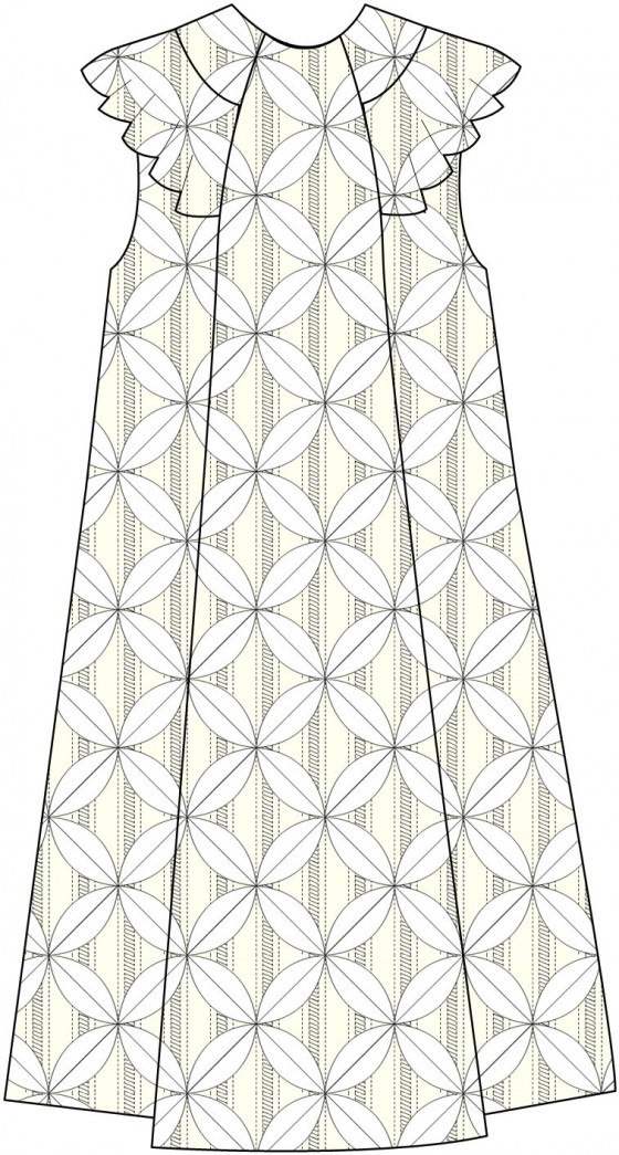 Panel A-line Dress Style A