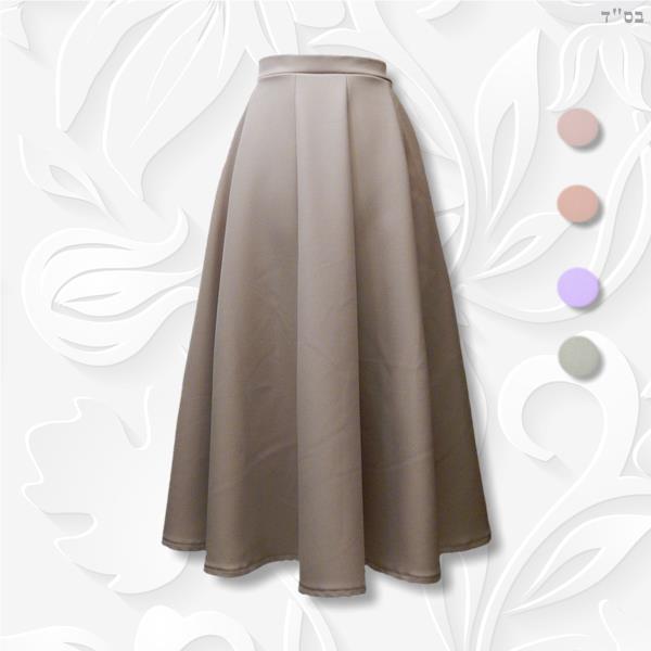 10-Panel Fitted Aline Skirt