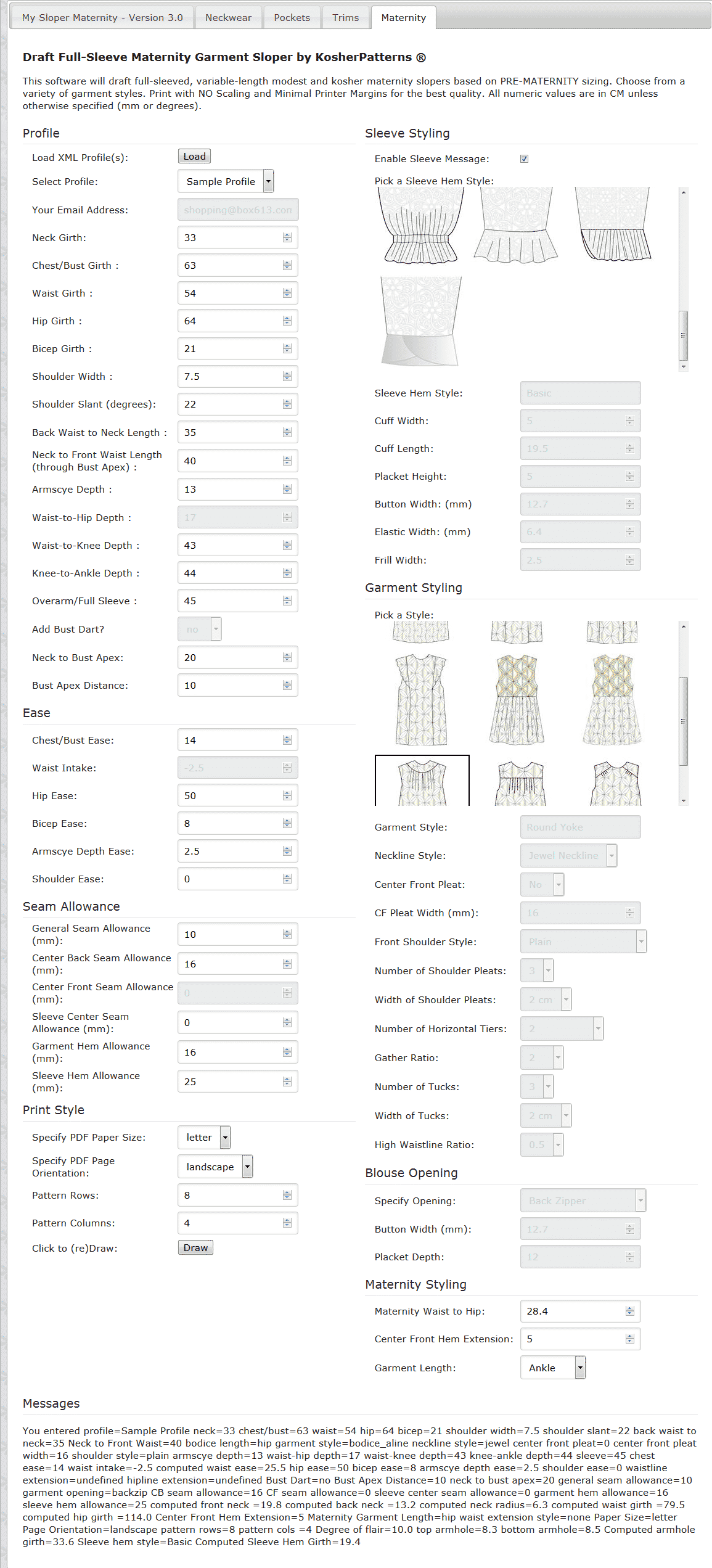 My Sloper Maternity 3.0